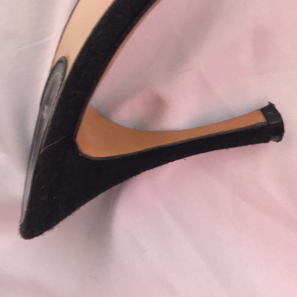 Dior Open toe high heel size 7 black - Picture 5 of 6